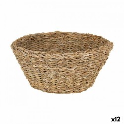 Многофункционална Кошница Privilege Кафяв 26 x 26 x 11 cm плетена ракита (12 броя) - Cutii, organizatoare și alte produse de depozitare