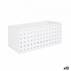 Органайзера За Чекмедже Confortime Бял 27,5 x 13,5 x 12,2 cm (12 броя) - Cutii, organizatoare și alte produse de depozitare