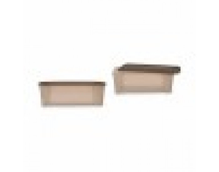 Кутия за Съхранение с Капак Stefanplast Elegance Бежов Пластмаса 5 L 19,5 x 11,5 x 33 cm (12 броя)