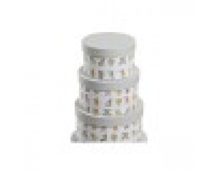Многофункционална Кутия DKD Home Decor Бял Детски Многоцветен Lilled Картон (37,5 x 37,5 x 18 cm)
