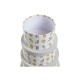 Многофункционална Кутия DKD Home Decor Бял Детски Многоцветен Lilled Картон (37,5 x 37,5 x 18 cm)