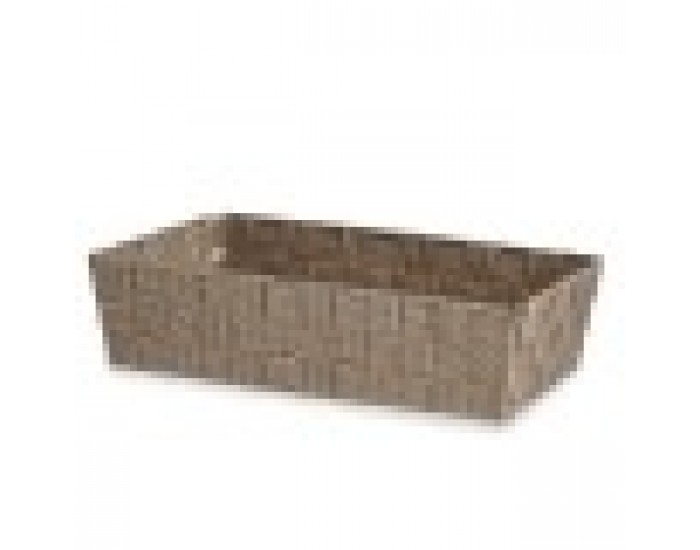 Многофункционална Кошница Бежов Плат 3,8 L 34 x 8,5 x 21 cm (18 броя)