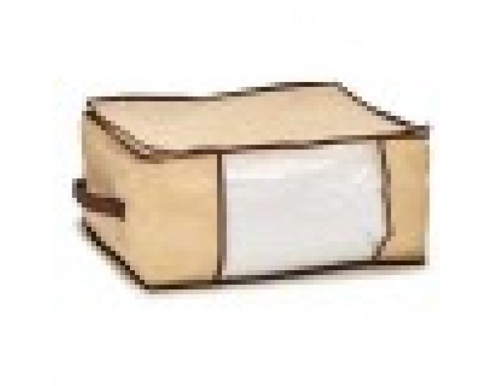 Торба за Съхранение Сметана полиестер полипропилен 27 L 45 x 30 x 20 cm (24 броя)