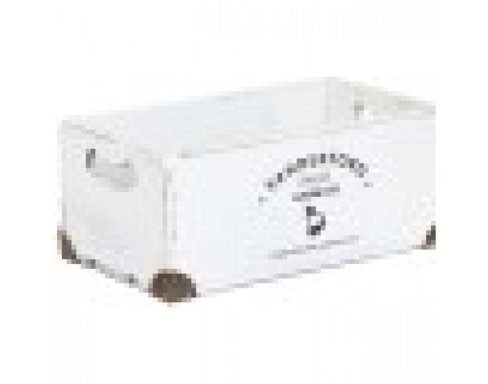 Комплект Декоративни Кутии Home ESPRIT Sanderford Бял Cмърч 35 x 22 x 15 cm 5 Части