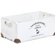 Комплект Декоративни Кутии Home ESPRIT Sanderford Бял Cмърч 35 x 22 x 15 cm 5 Части