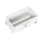 Комплект Декоративни Кутии Home ESPRIT Sanderford Бял Cмърч 35 x 22 x 15 cm 5 Части