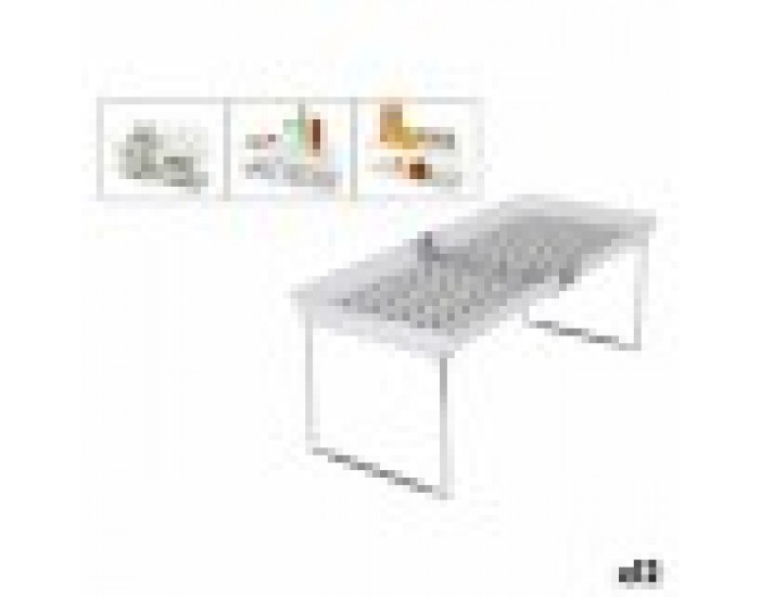 Сгъваем Рафт Confortime 47,5 x 19,1 x 17,5 cm (12 броя) (47,5 x 19 cm)