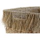Игра на Кошници DKD Home Decor Кафяв Ресни (35 x 25 x 24 cm) (2 pcs) (40 x 30 x 26 cm)