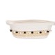 Игра на Кошници DKD Home Decor Сив Бял Естествено влакно Boho (36 x 26 x 15 cm) (2 броя)