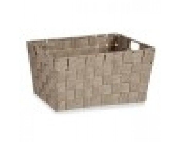 Многофункционална Кошница Кафяв Плат 5 L 30,4 x 14 x 20 cm (18 броя)