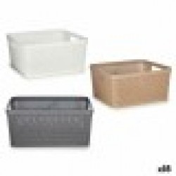 Многофункционална Кошница Пластмаса 10 L 36 x 15 x 29 cm (18 броя) - Cutii, organizatoare și alte produse de depozitare