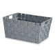 Многофункционална Кошница Сив Плат 5 L 30,4 x 14 x 20 cm (18 броя)