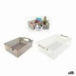Многофункционална Кошница Confortime Дървен 32 x 22,5 x 10 cm (18 броя) - Cutii, organizatoare și alte produse de depozitare