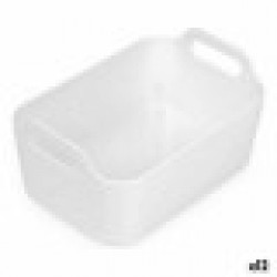 Многофункционална Кошница Confortime Бял 33 x 23,5 x 15,4 cm (12 броя) - Cutii, organizatoare și alte produse de depozitare