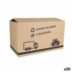 Картонена кутия за пренасяне Confortime 65 x 40 x 40 cm Кафяв (20 броя) - Confortime