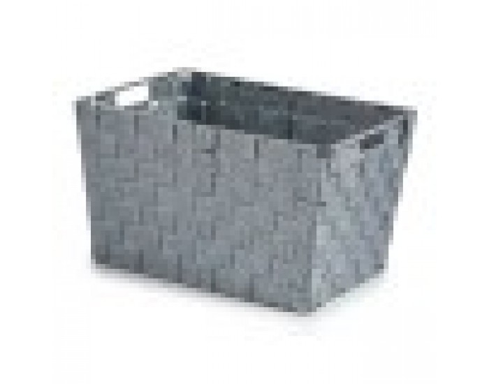 Кош за Пране Сив Плат 10 L 25 x 20,5 x 35 cm (12 броя)