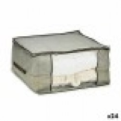 Торба за Съхранение Сив 60 x 45 x 30 cm (24 броя) - Cutii, organizatoare și alte produse de depozitare