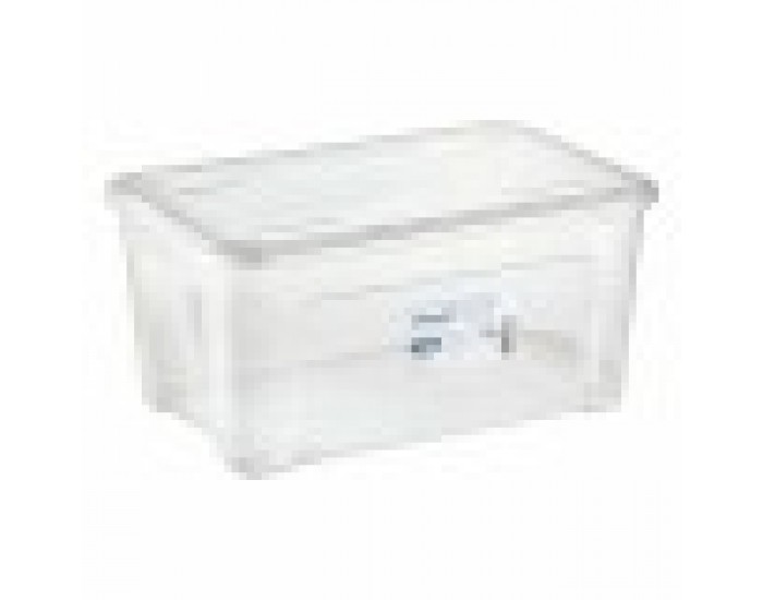 Кутия за Съхранение с Капак Combi Tontarelli Combi (59 x 39 x 28 cm) 59 x 39 x 28 cm (6 броя)
