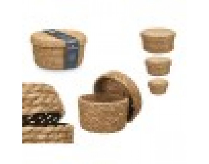Комплект кошове GiftDecor SY101703 Естествен Естествено влакно (6 броя)