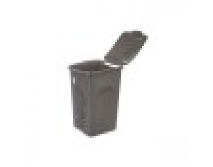 Кош за Мръсни Дрехи Stefanplast Антрацит Пластмаса 50 L 37 x 56 x 39 cm (6 броя)