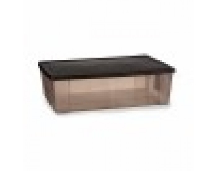 Кутия за Съхранение с Капак Stefanplast Elegance Кафяв Пластмаса 30 L 38,5 x 17 x 59,5 cm (6 броя)
