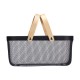 Многофункционална Кошница Kinvara 1031 Черен Дървен Метал 42,5 x 18 x 26,5 cm (6 броя)