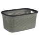 Кош за Пране Сив Пластмаса 36 L 36 x 25,5 x 53 cm (12 броя)