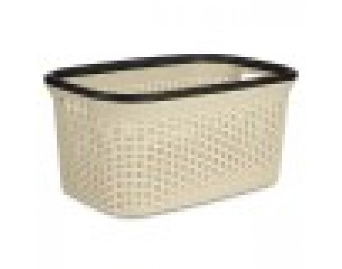 Кош за Пране Сметана Пластмаса 36 L 36 x 25,5 x 52,5 cm (12 броя)