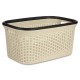 Кош за Пране Сметана Пластмаса 36 L 36 x 25,5 x 52,5 cm (12 броя)