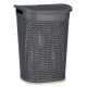 Кош за Пране Антрацит Пластмаса 60 L 43,5 x 57,5 x 34 cm (6 броя)