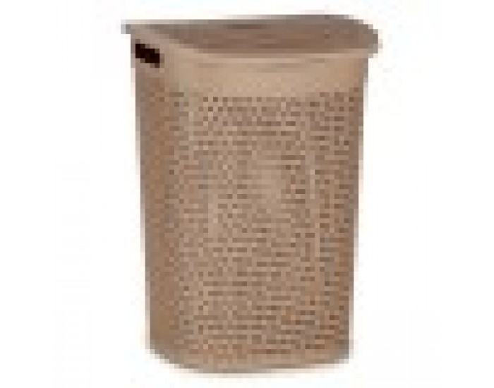 Кош за Пране Бежов Пластмаса 60 L 43,5 x 57,5 x 34 cm (6 броя)