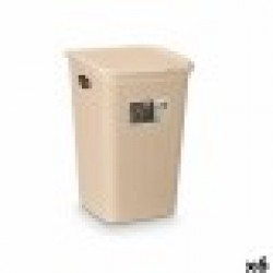 Кофа контейнер Stefanplast 30084 Сметана Пластмаса 50 L 36 x 54,5 x 38 cm (6 броя) - Cutii, organizatoare și alte produse de depozitare