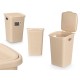 Кофа контейнер Stefanplast 30084 Сметана Пластмаса 50 L 36 x 54,5 x 38 cm (6 броя)