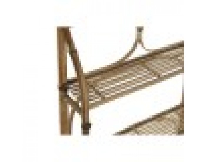Лавица DKD Home Decor Бамбук Pатан (62 x 15 x 107 cm)