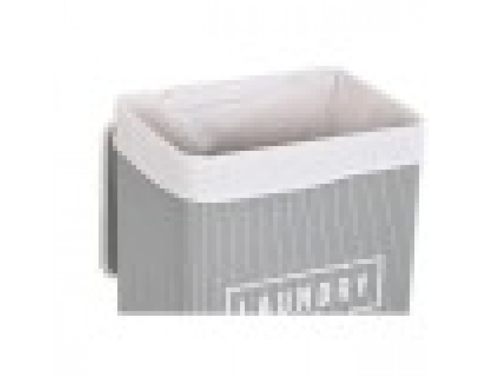 Комплект кошове DKD Home Decor полиестер Тъмно сив Бамбук (40 x 30 x 46 cm)