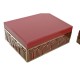 Кутия за бижута DKD Home Decor Метал (2 броя) (25 x 18 x 10 cm)