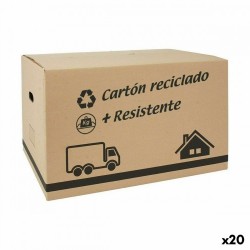 Кутия за Съхранение с Капак Confortime Картон 82 x 50 x 50 cm (20 броя) - Cutii, organizatoare și alte produse de depozitare