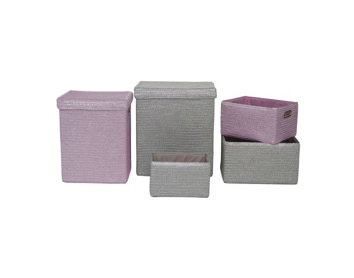 Игра на Кошници DKD Home Decor полипропилен (42 x 33 x 50 cm) (5 pcs)