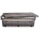 Кутия за Съхранение с Колела Антрацит Пластмаса 40 L 46,5 x 20 x 72,5 cm (6 броя)