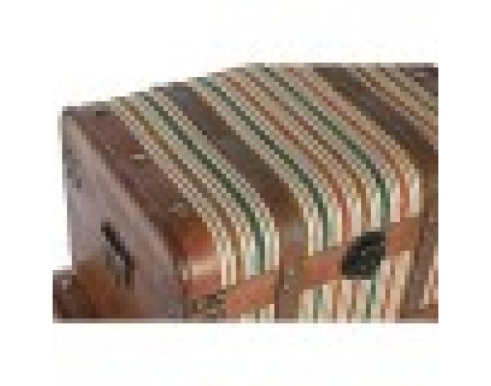 Комплект сандъци Home ESPRIT Кафяв Многоцветен Дървен Пластно Колониален 61 x 43 x 42,5 cm (3 броя)