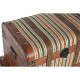 Комплект сандъци Home ESPRIT Кафяв Многоцветен Дървен Пластно Колониален 61 x 43 x 42,5 cm (3 броя)