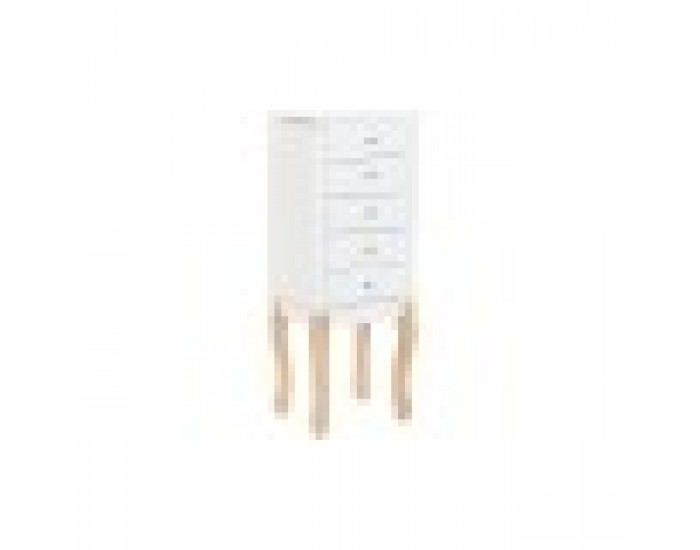 Поставка за бижута DKD Home Decor Огледало MDF романтичен (37 x 27 x 90 cm)