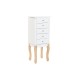 Поставка за бижута DKD Home Decor Огледало MDF романтичен (37 x 27 x 90 cm)