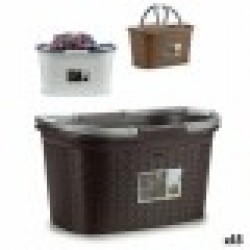 Кош за Пране Stefanplast Elegance Пластмаса 35 L 57,5 x 29 x 36,5 cm (15 броя) - Cutii, organizatoare și alte produse de depozitare