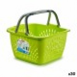 Многофункционална Кошница Stefanplast С дръжки Пластмаса 18 L 39 x 21,5 x 39 cm (30 броя) - Cutii, organizatoare și alte produse de depozitare