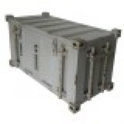 Ракла Home ESPRIT Container Небесно синьо Метал Vintage 89 x 41,5 x 45,5 cm - Cutii, organizatoare și alte produse de depozitare