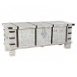 Ракла DKD Home Decor Метал Бял Дърво манго (116 x 40 x 45 cm) - Cutii, organizatoare și alte produse de depozitare