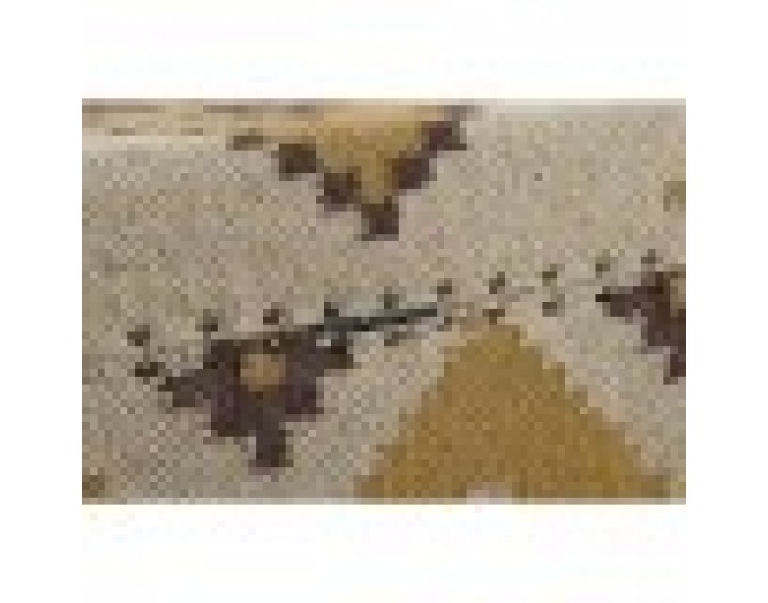 Ракла Home ESPRIT Бежов Горчица Памук 120 x 40 x 45 cm