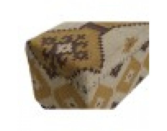 Ракла Home ESPRIT Бежов Горчица Памук 120 x 40 x 45 cm