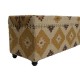 Ракла Home ESPRIT Бежов Горчица Памук 120 x 40 x 45 cm